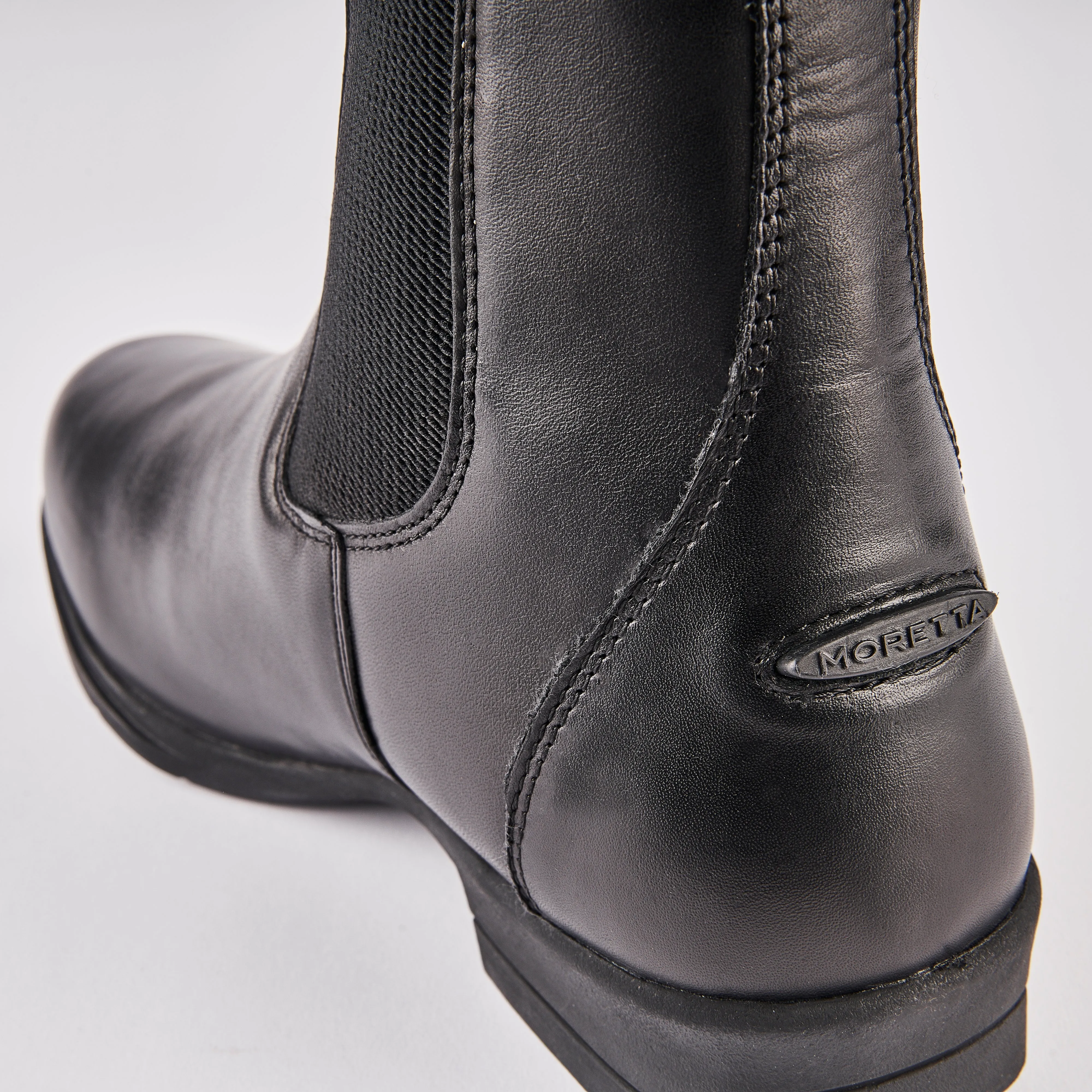 Shires Moretta Black Lucilla Leather Jodhpur Boots