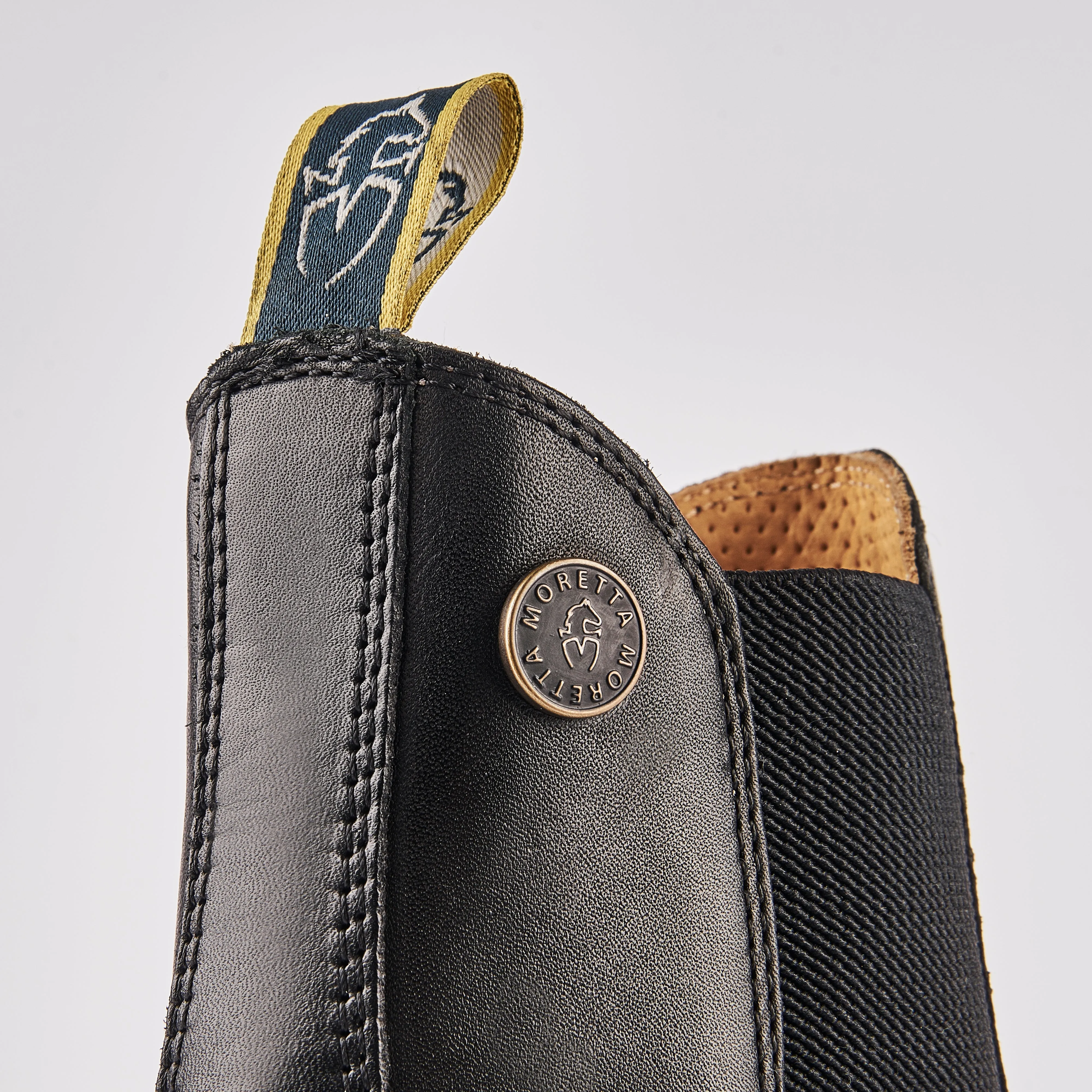 Shires Moretta Black Lucilla Leather Jodhpur Boots