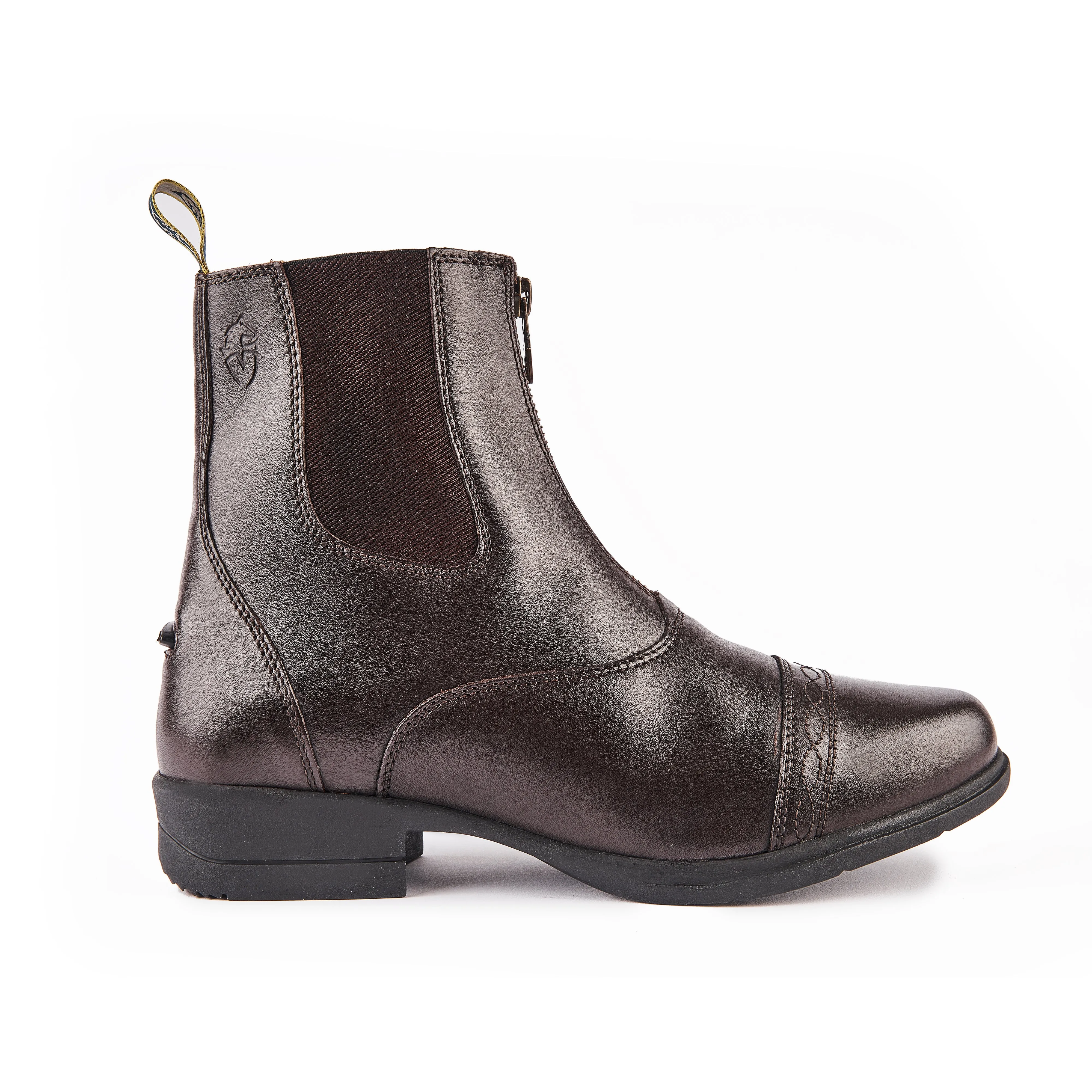 Shires Moretta Brown Rosetta Children's Paddock Boots