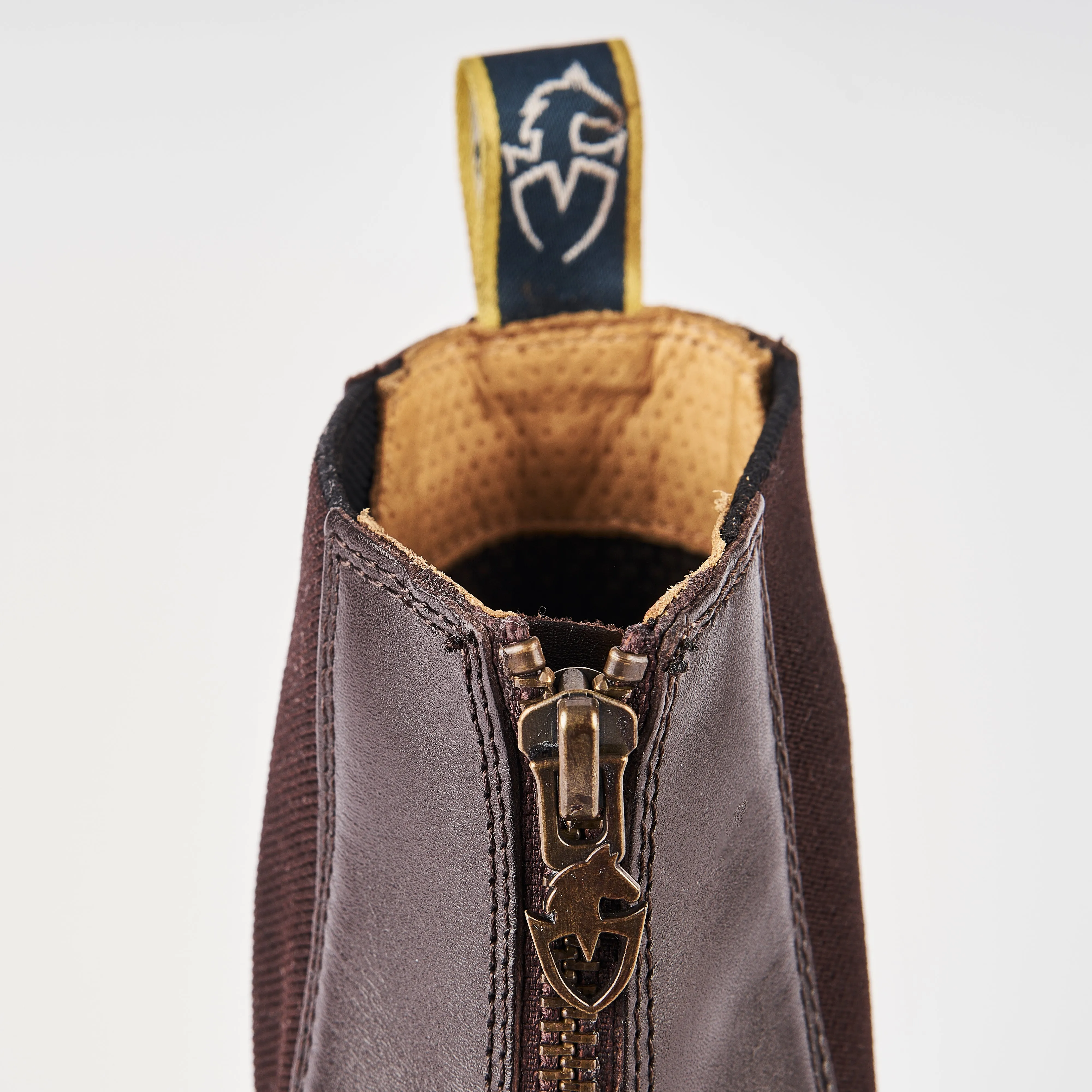 Shires Moretta Brown Rosetta Children's Paddock Boots
