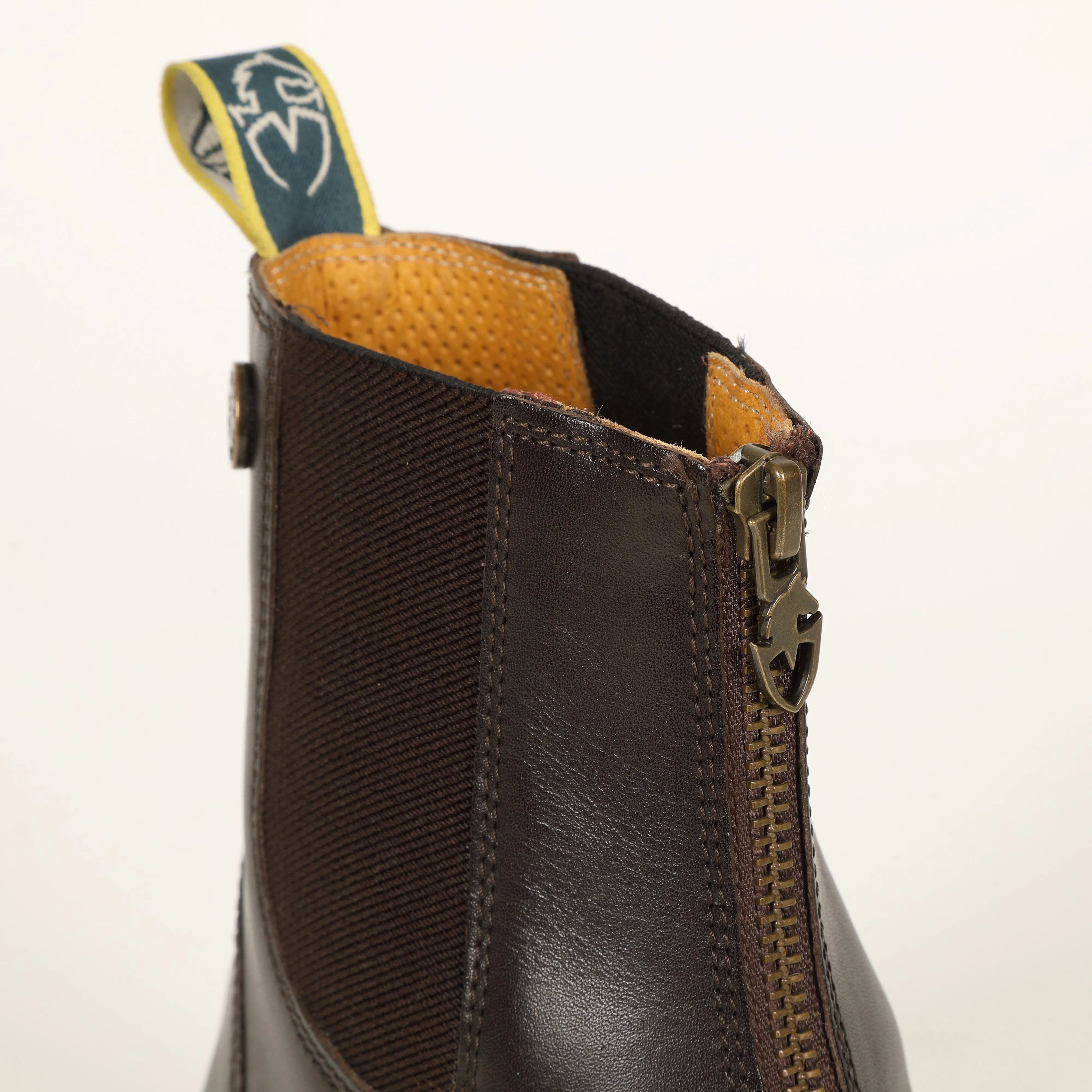 Shires Moretta Brown Rosetta Children's Paddock Boots