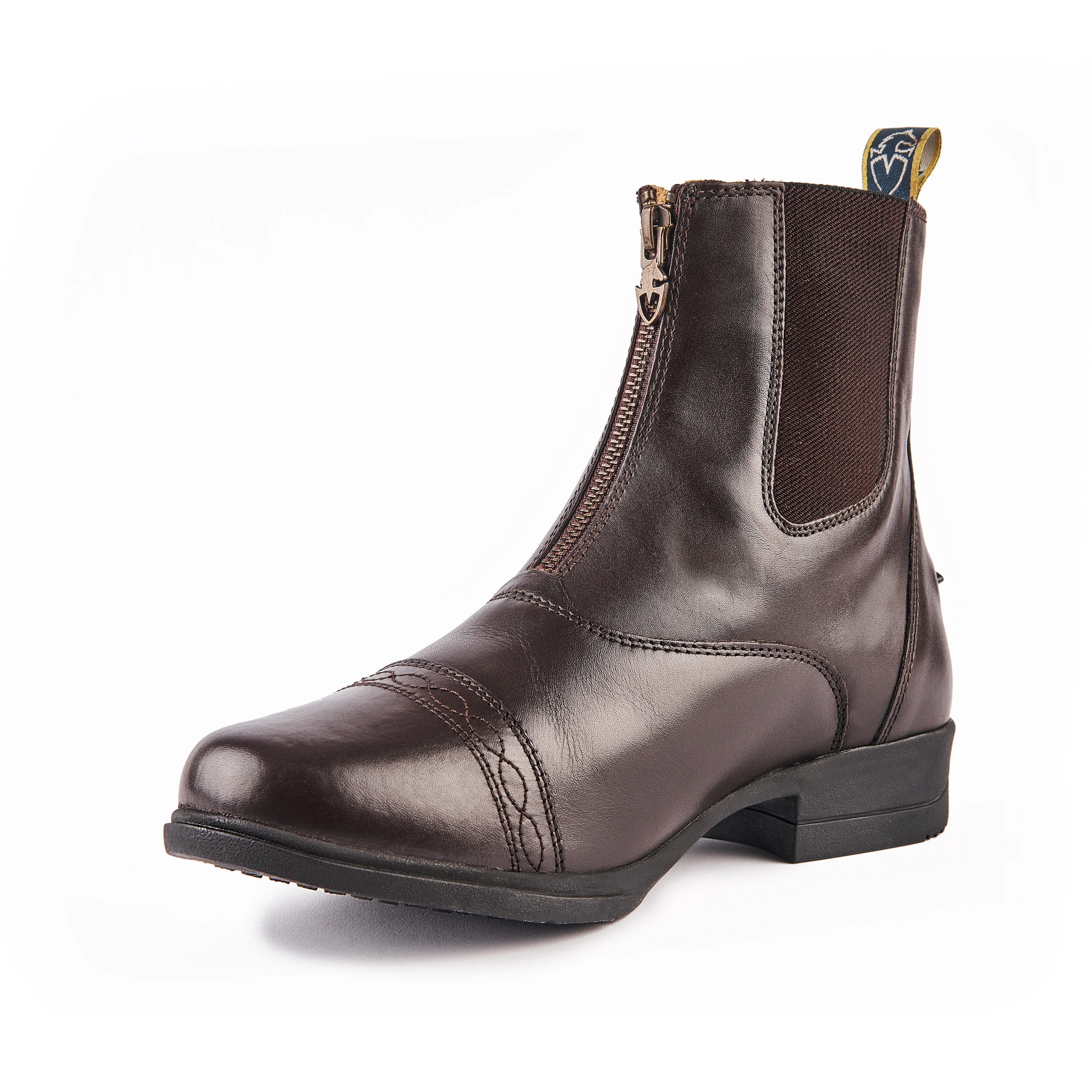 Shires Moretta Brown Rosetta Children's Paddock Boots