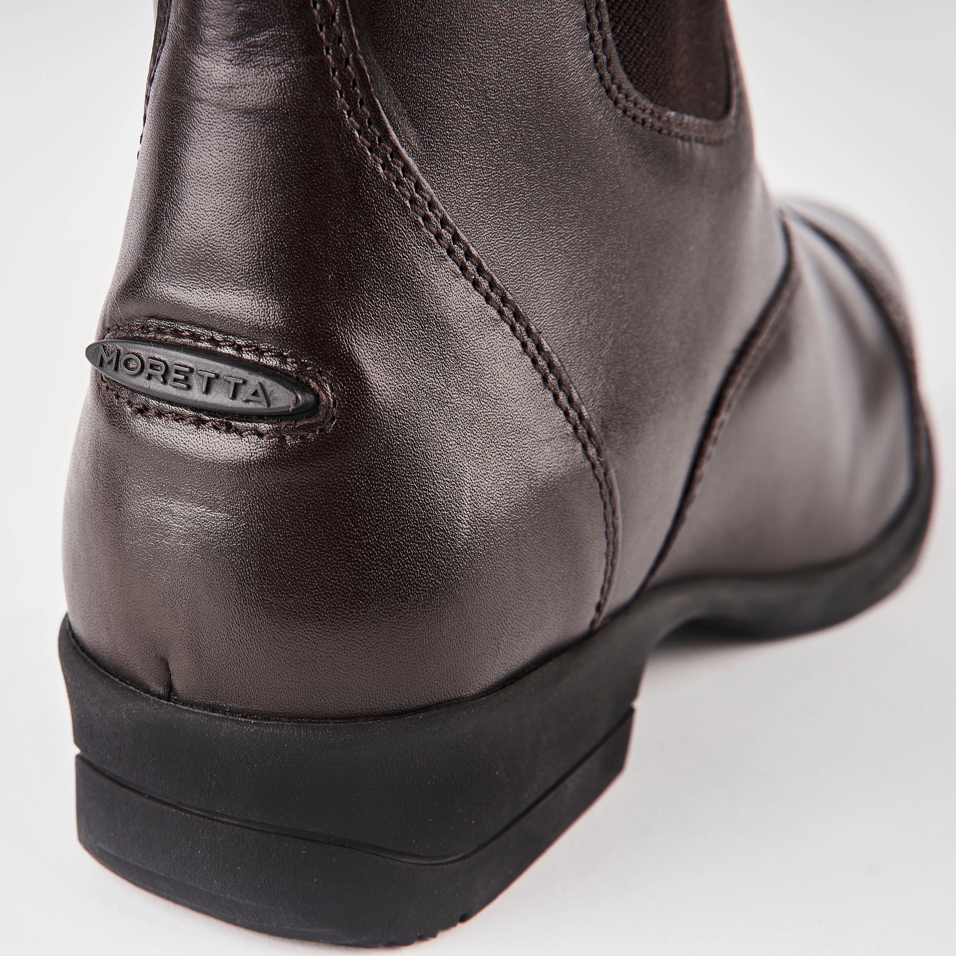 Shires Moretta Brown Rosetta Children's Paddock Boots