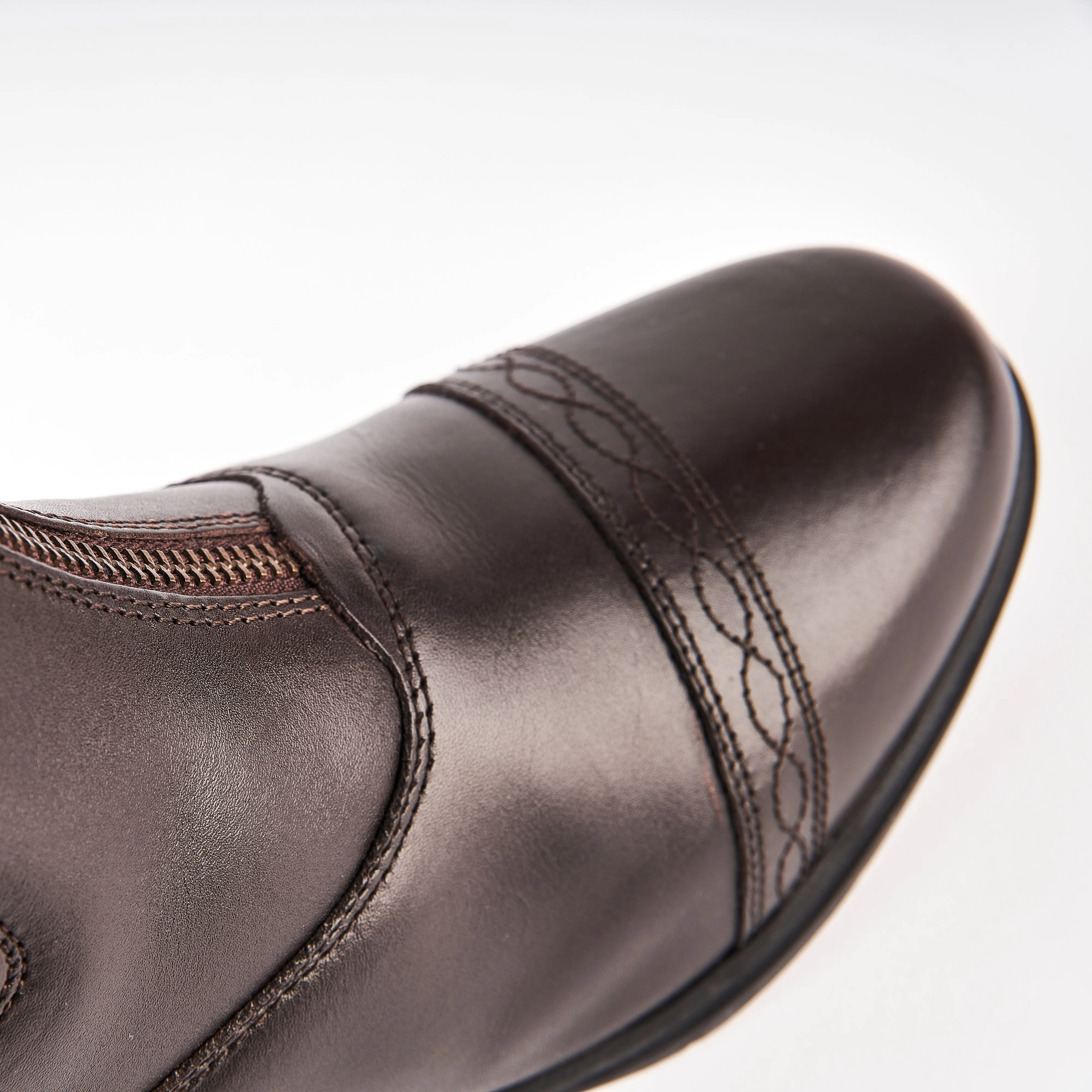 Shires Moretta Brown Rosetta Paddock Boots