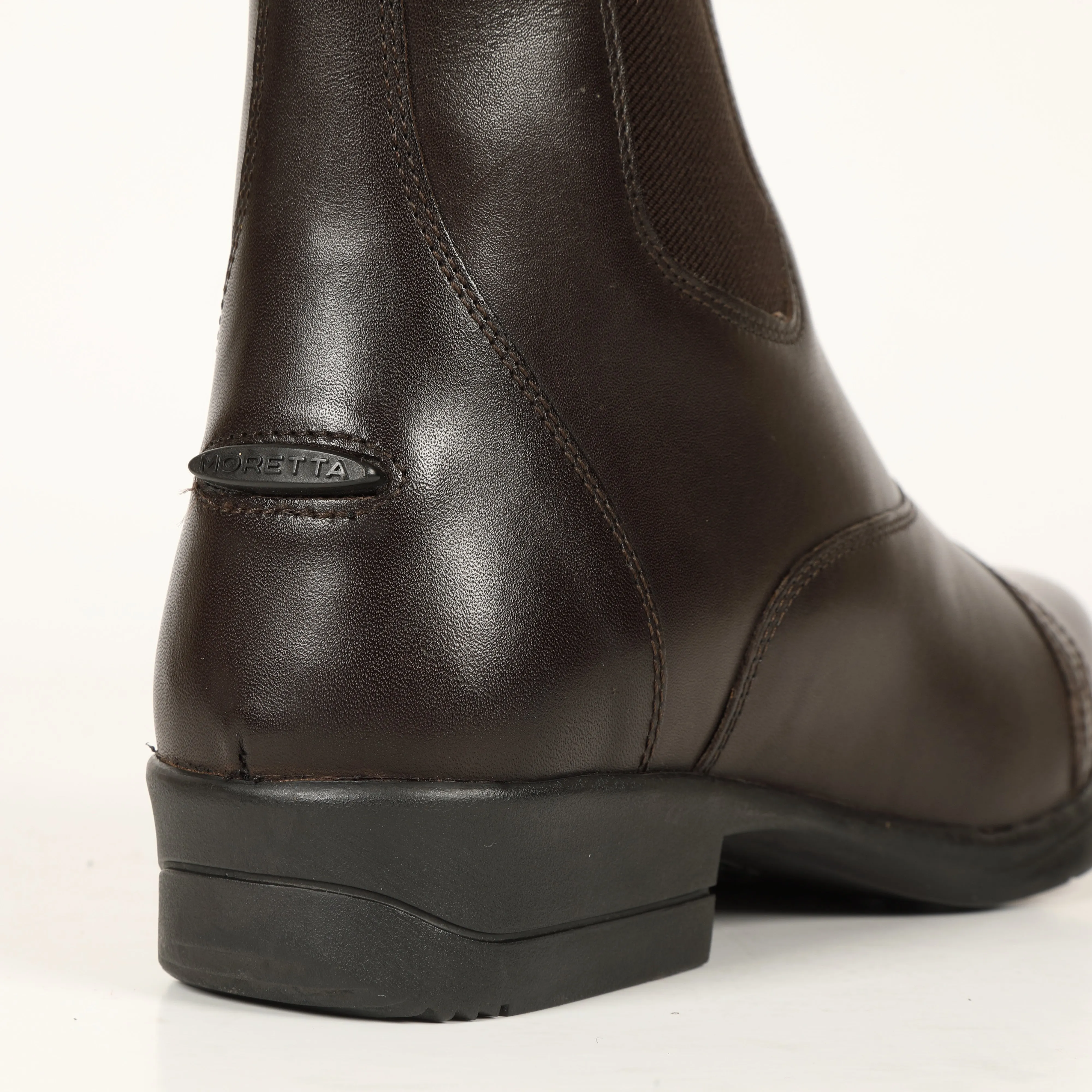 Shires Moretta Brown Rosetta Paddock Boots