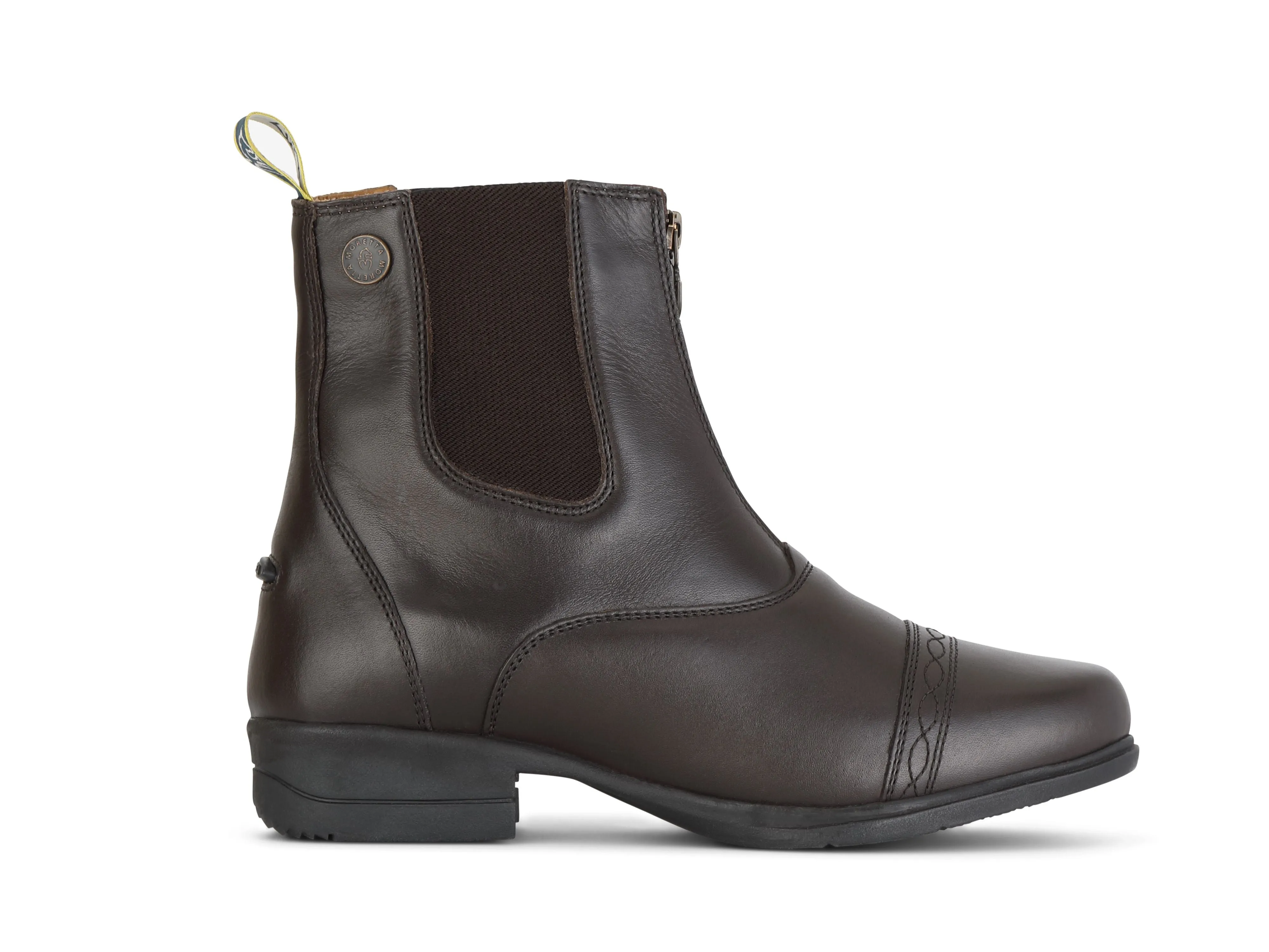 Shires Moretta Brown Rosetta Paddock Boots