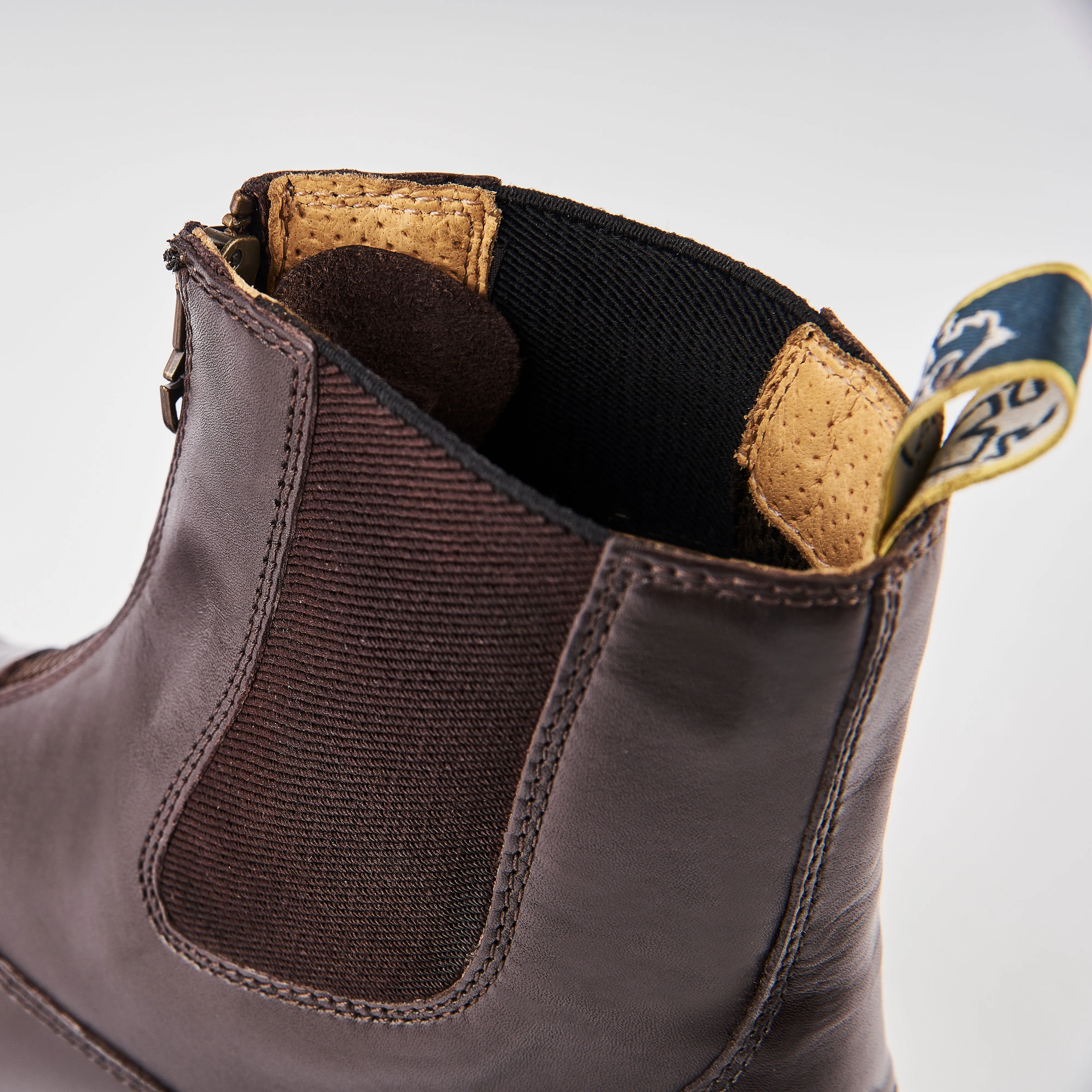 Shires Moretta Brown Rosetta Paddock Boots