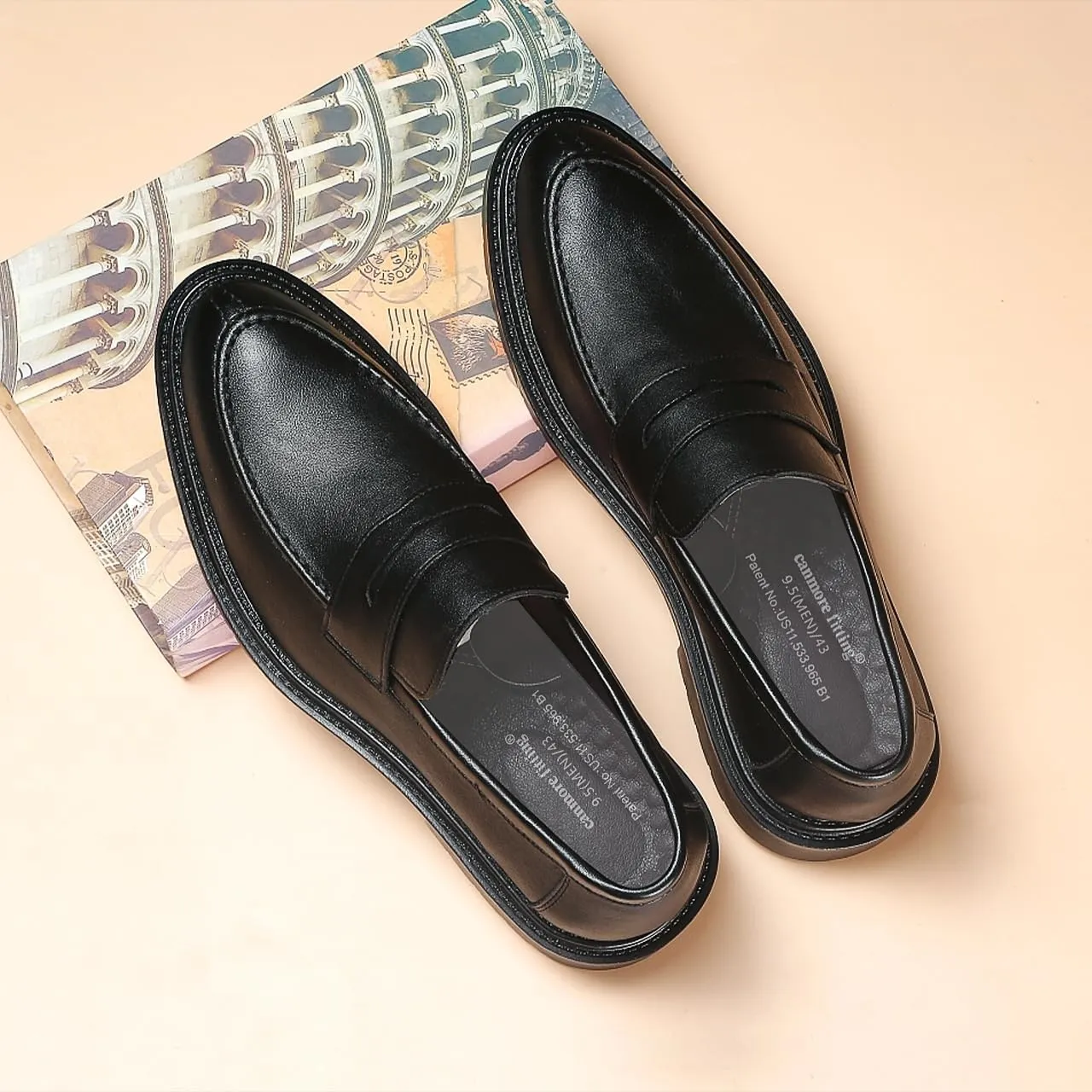 Silicone Self-Adhesive Insoles Sticker for Man's Leather Shoes Relieve Plantar Fasciitis Keep Shoes Dry Non-Slip Anti Odor Resistant