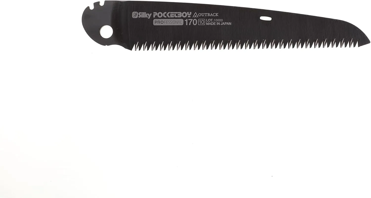 Silky Professional Pocketboy Folding Saw 170mm Medium Teeth Outback Edition Replacement Blade Only (751-17)