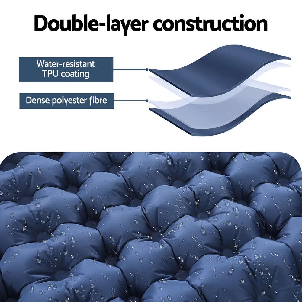 Single Pillow Self Inflating Camping Mattress Bag