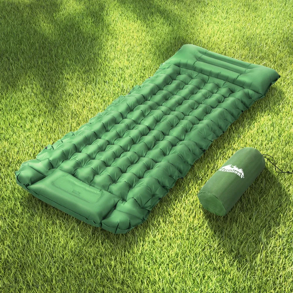 Single Pillow Self Inflating Camping Mattress