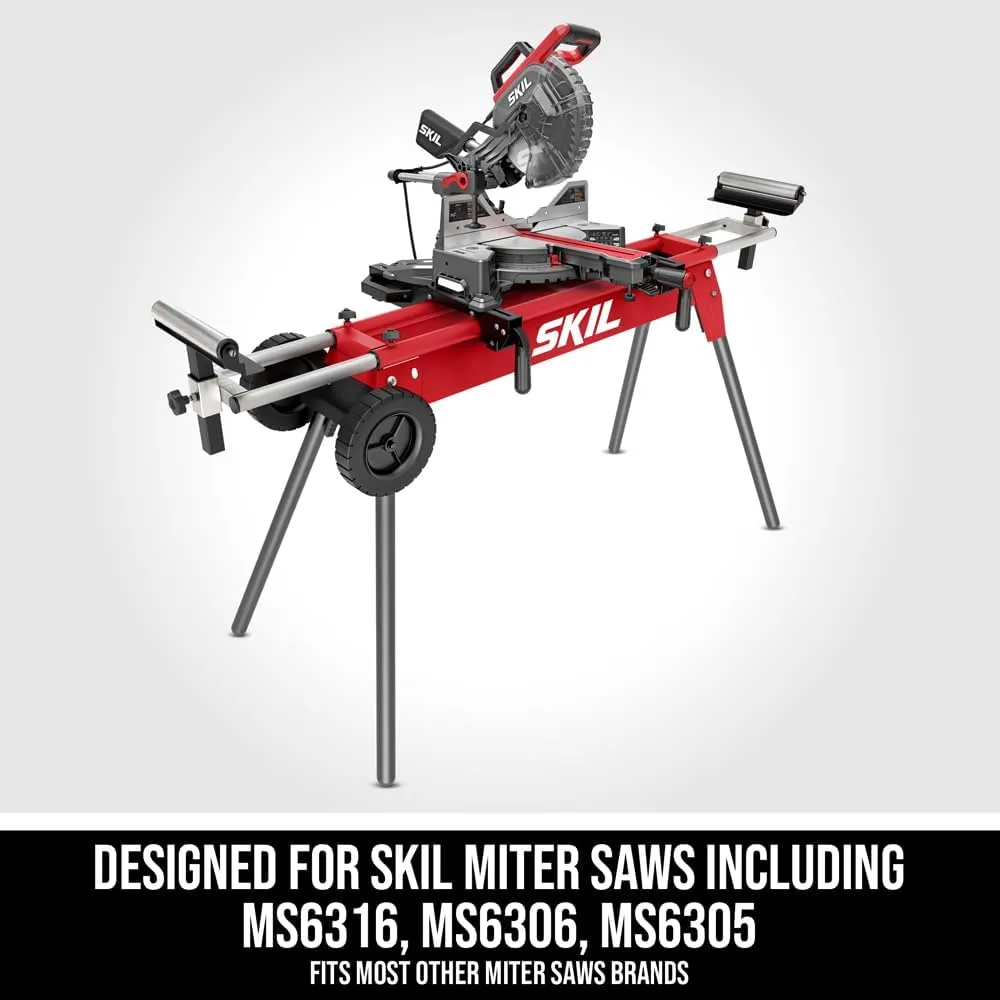 SKIL Portable Miter Saw Stand for MS6305-00 & MS6306-00 & Any Brand of Miter Saw-SRS0001