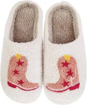 Slippers for Women Men Warm Memory Foam Anti-Slip House Shoes Comfortable Cotton Slippers Home Bedroom Shoes Indoor & Outdoor