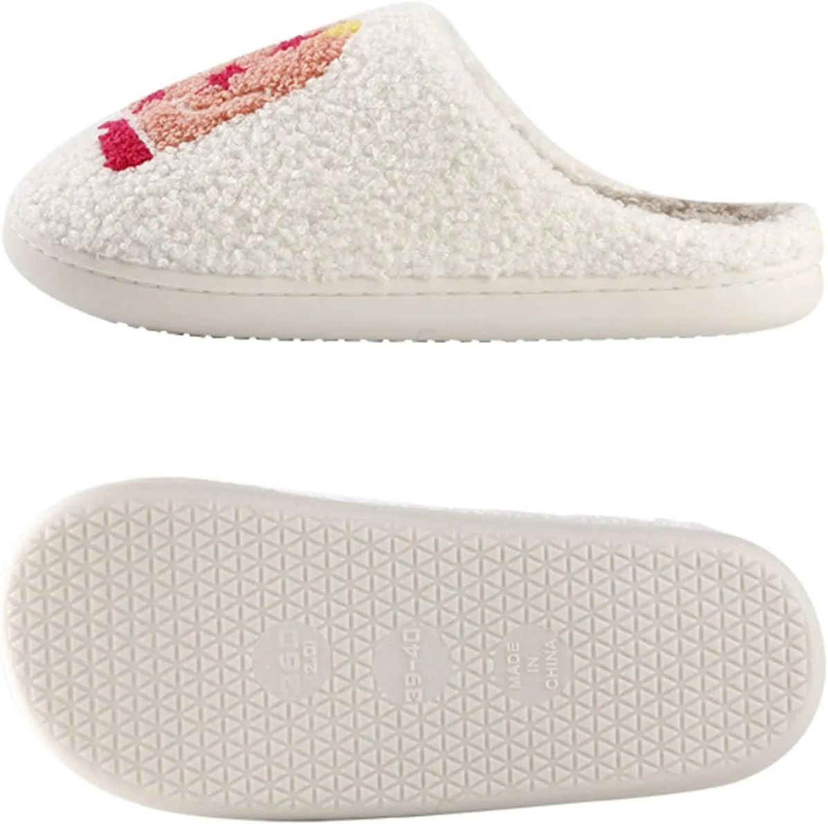 Slippers for Women Men Warm Memory Foam Anti-Slip House Shoes Comfortable Cotton Slippers Home Bedroom Shoes Indoor & Outdoor