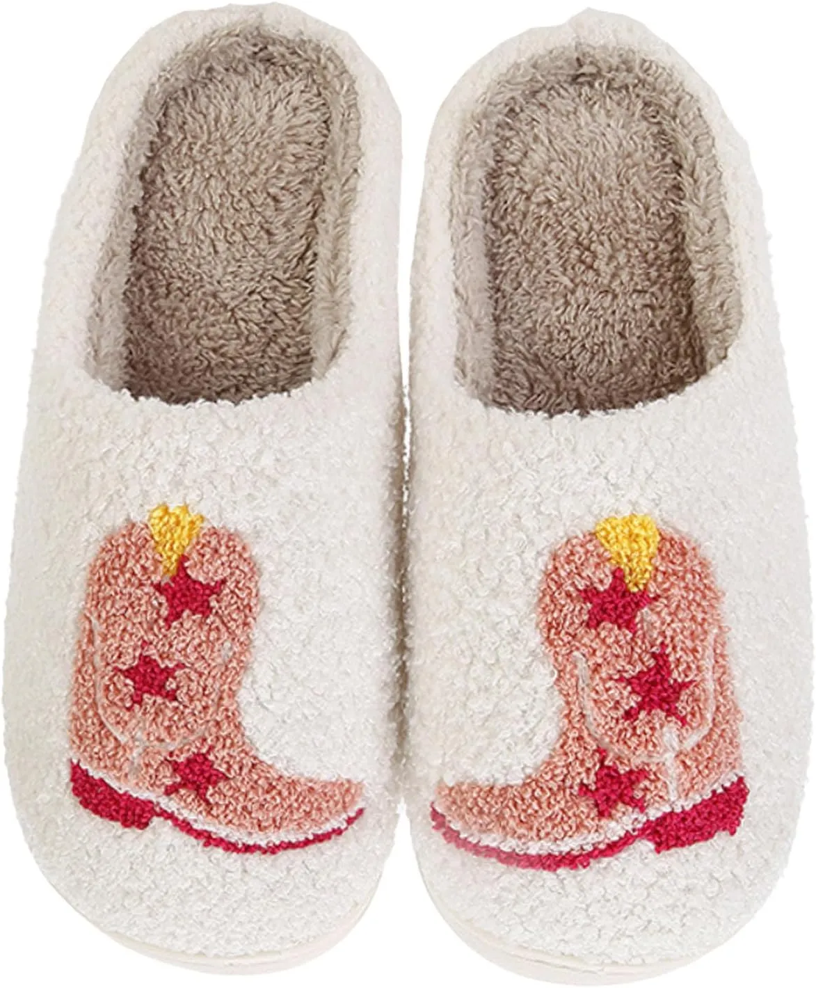 Slippers for Women Men Warm Memory Foam Anti-Slip House Shoes Comfortable Cotton Slippers Home Bedroom Shoes Indoor & Outdoor