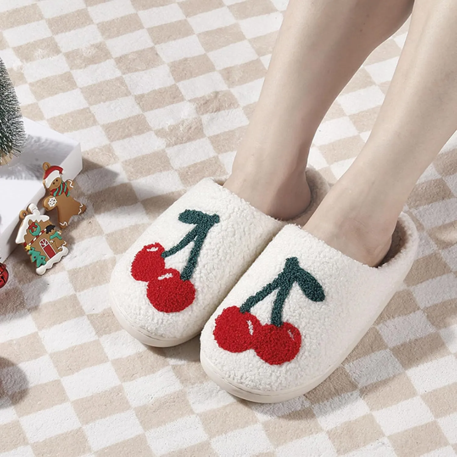 Slippers for Women Men Warm Memory Foam Anti-Slip House Shoes Comfortable Cotton Slippers Home Bedroom Shoes Indoor & Outdoor