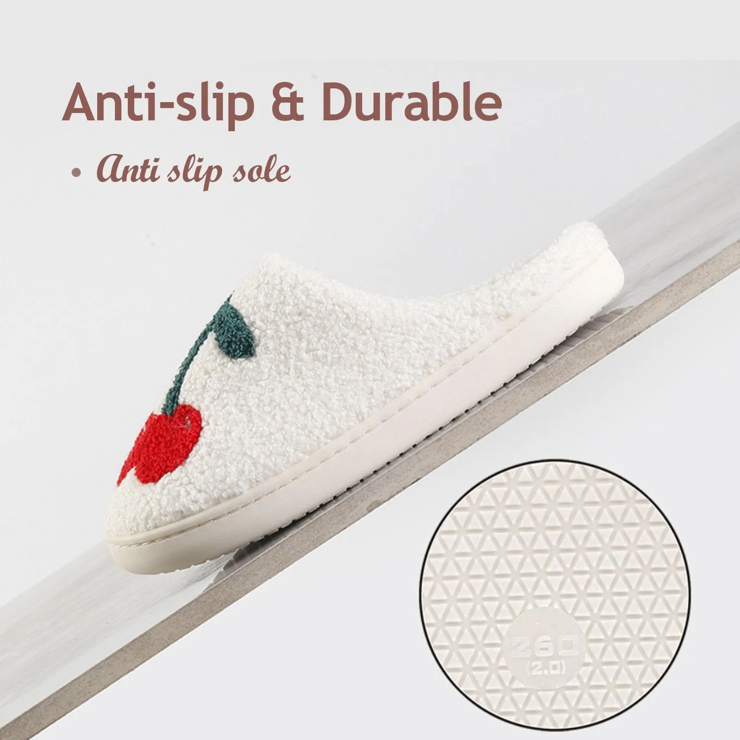 Slippers for Women Men Warm Memory Foam Anti-Slip House Shoes Comfortable Cotton Slippers Home Bedroom Shoes Indoor & Outdoor