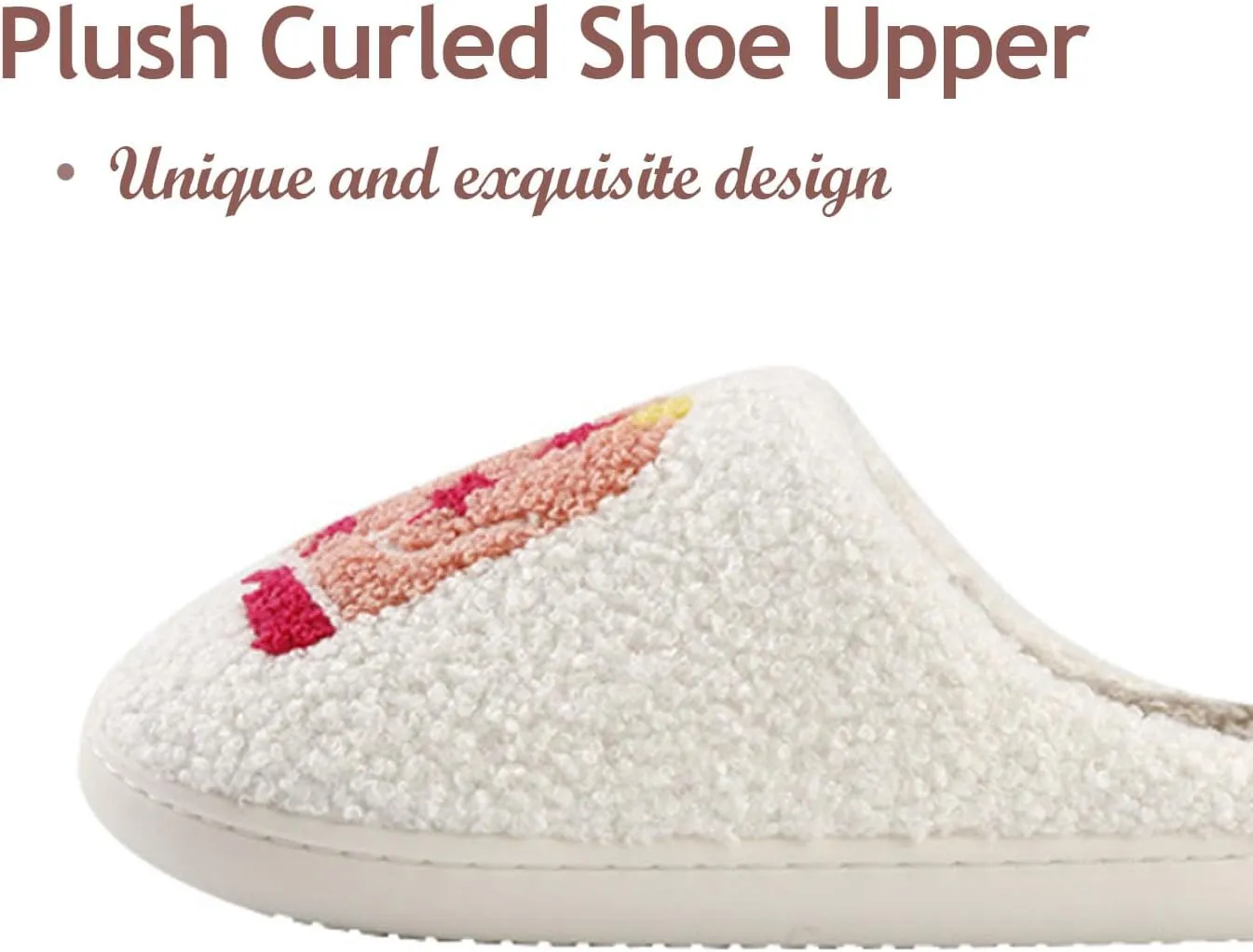Slippers for Women Men Warm Memory Foam Anti-Slip House Shoes Comfortable Cotton Slippers Home Bedroom Shoes Indoor & Outdoor