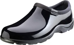 Sloggers Original Waterproof Rain and Garden Shoe for Women– Outdoor Slip-On Garden Clog - Made in The USA with Premium Comfort Insole and Arch Support - Classic Black, Size 6