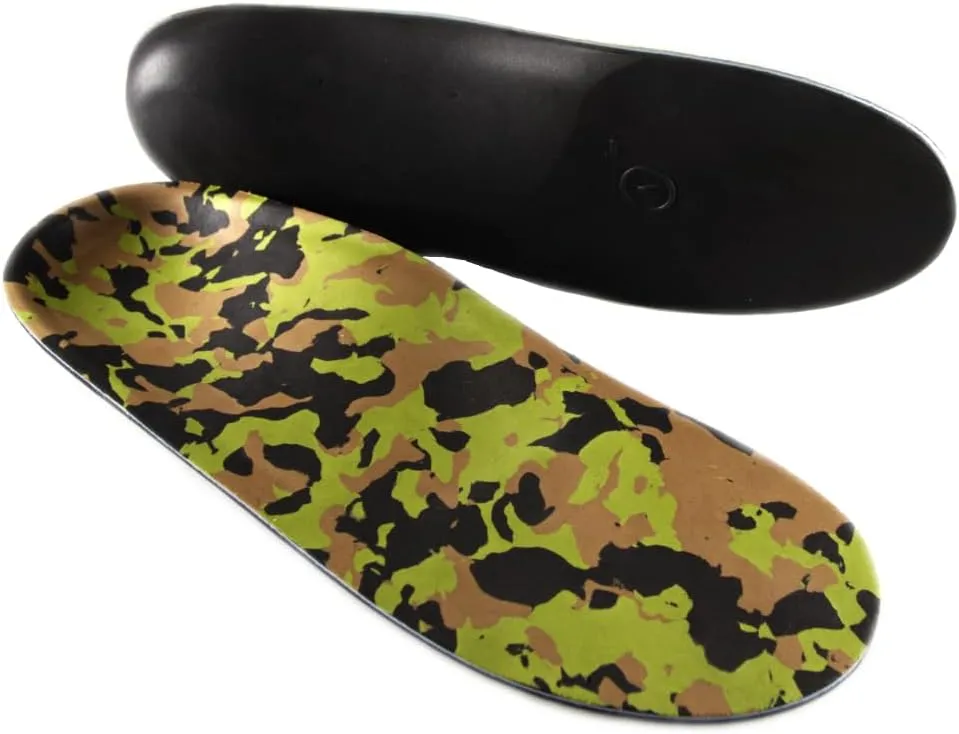 SoleAid Work III Performance Insoles - Anti-Fatigue Medium Flex Arch Support Comfort Orthotic Shoe/Boot Insert - Triple Layered Shock-Absorbing Foam Cushioned Insole (Women - / Men 13-13.5)