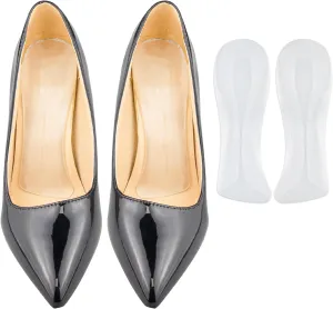SOPROM Gel Weight Shifting Insoles for High Heels, Invisible Inserts Pads for Women Comfort, Foot Pain Relief, Extend Wear Time