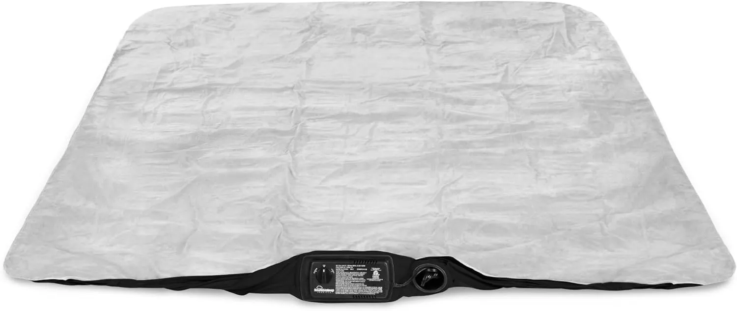 SoundAsleep Dream Series Luxury Air Mattress with ComfortCoil Technology & Built-in High Capacity Pump for Home & Camping- Double Height, Adjustable, Inflatable Blow Up, Portable - King Size
