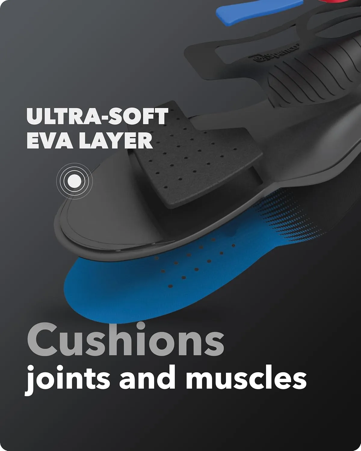 Spenco Total Support Max Shoe Insoles - Orthotic Metatarsal Arch Support Inserts for Men & Women - Absorbs Shock, Reduces Over-pronation - EVA Layer Conforms to Foot Contours, Deep Heel Cupping