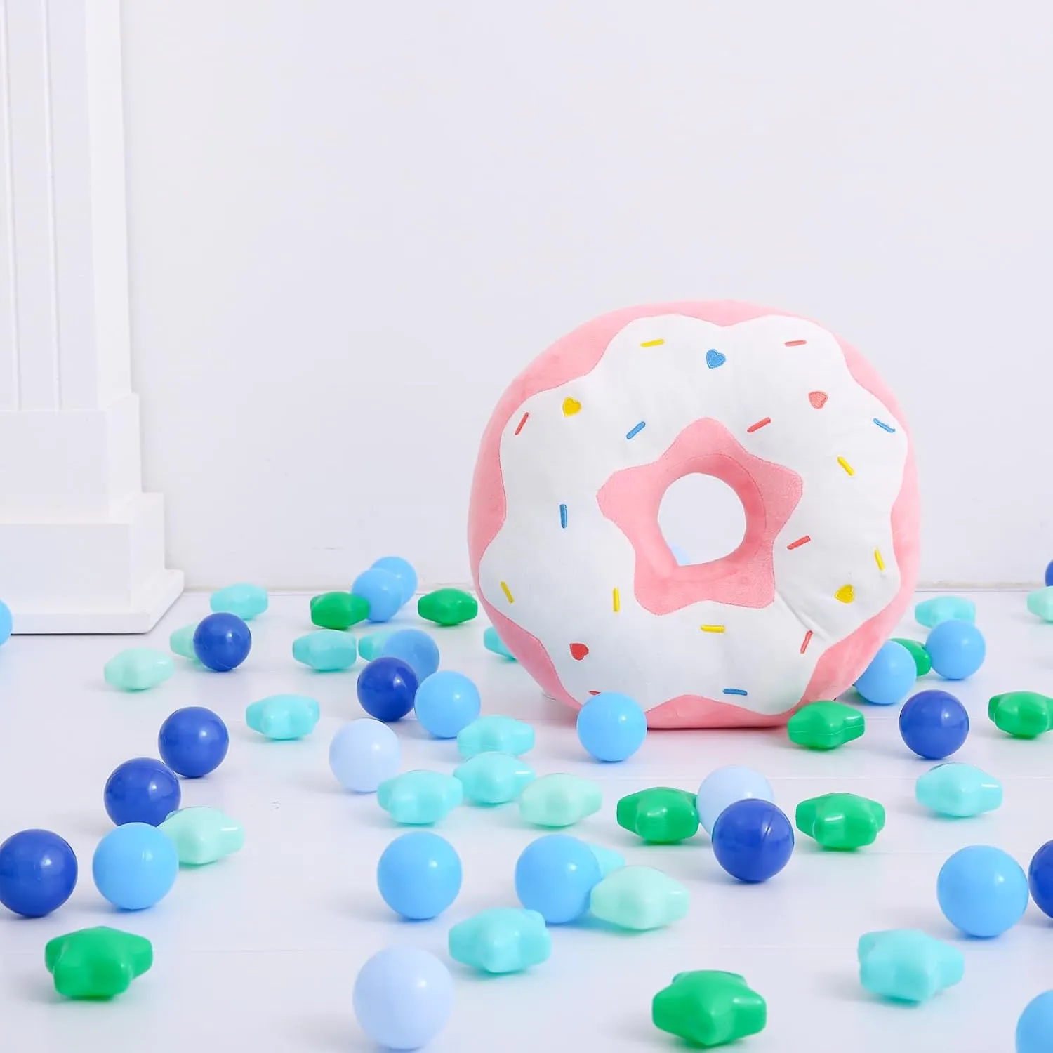 Star Ball Pit Balls for Toddlers Ball Pits, 50 100 200 500 1000 Ball Pit Ball Star Shapes for Kids, Boys Girls Bounce House, Play Tent, Baby Pool, Party Decoration.