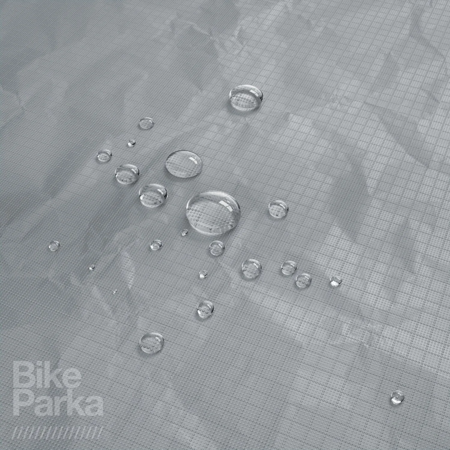 Stash Bike Cover - Lightweight, Waterproof & Durable Protection from Rain & Snow - Adjustable for Any Bike for Indoor/Outdoor Use, Stuff Sac Included (Pavement Grey)