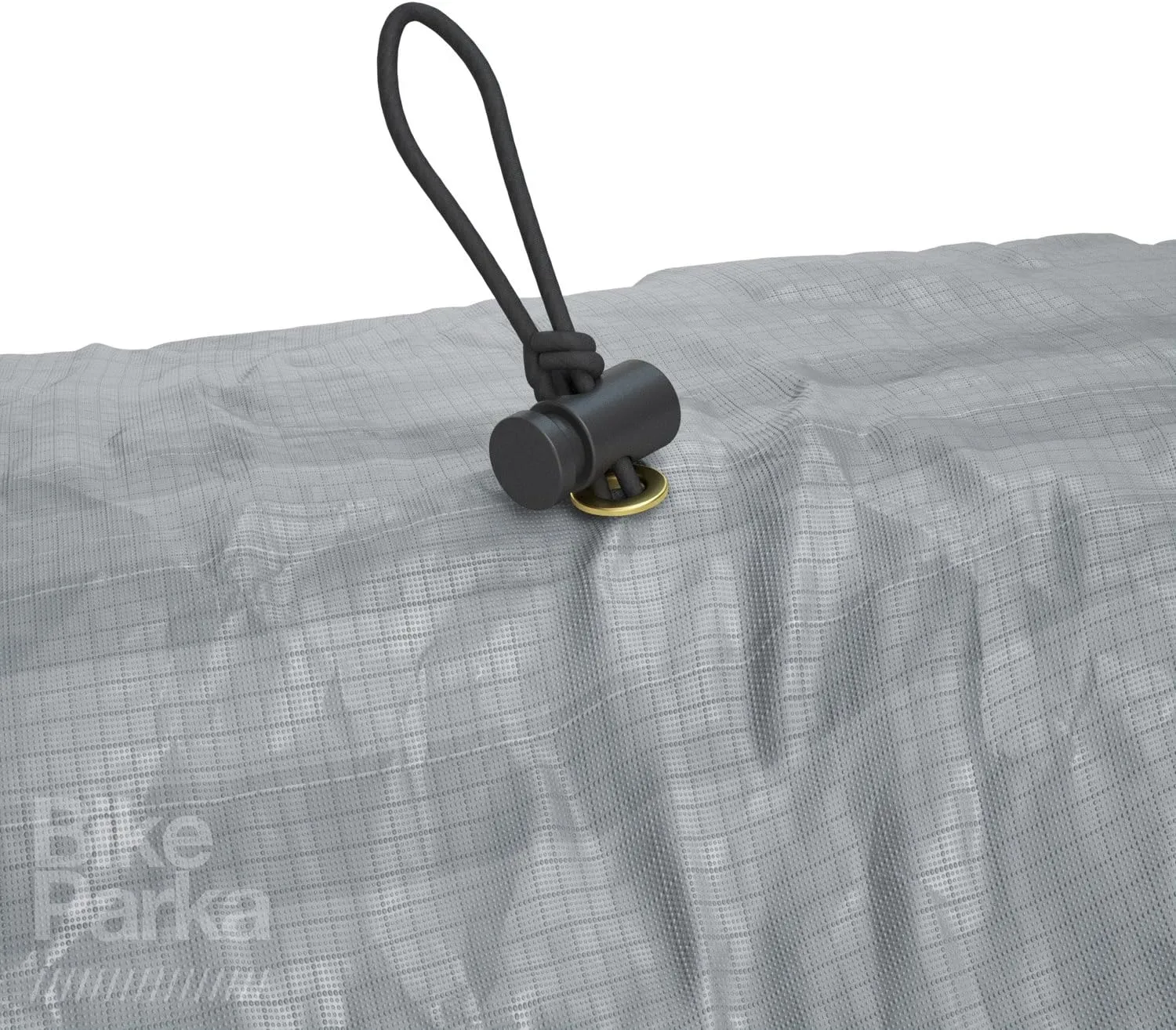 Stash Bike Cover - Lightweight, Waterproof & Durable Protection from Rain & Snow - Adjustable for Any Bike for Indoor/Outdoor Use, Stuff Sac Included (Pavement Grey)
