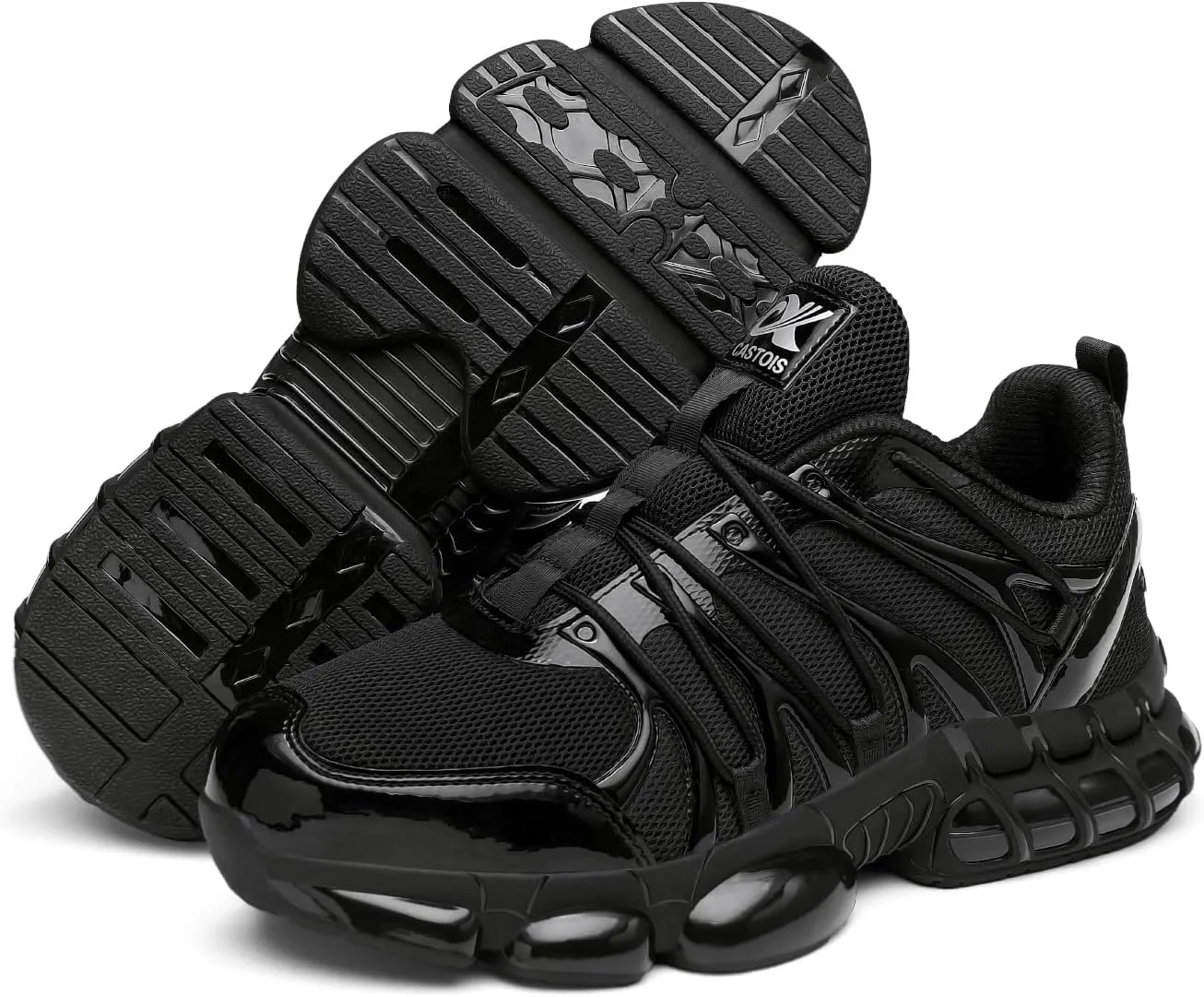 Steel Toe Shoes for Men Women Safety Work Sneakers Wide Composite Toe Slip Resistant Indestructible Lightweight Comfortable Tennis Shoe ，Zapatos de seguridad Trabajo para Hombres Mujer