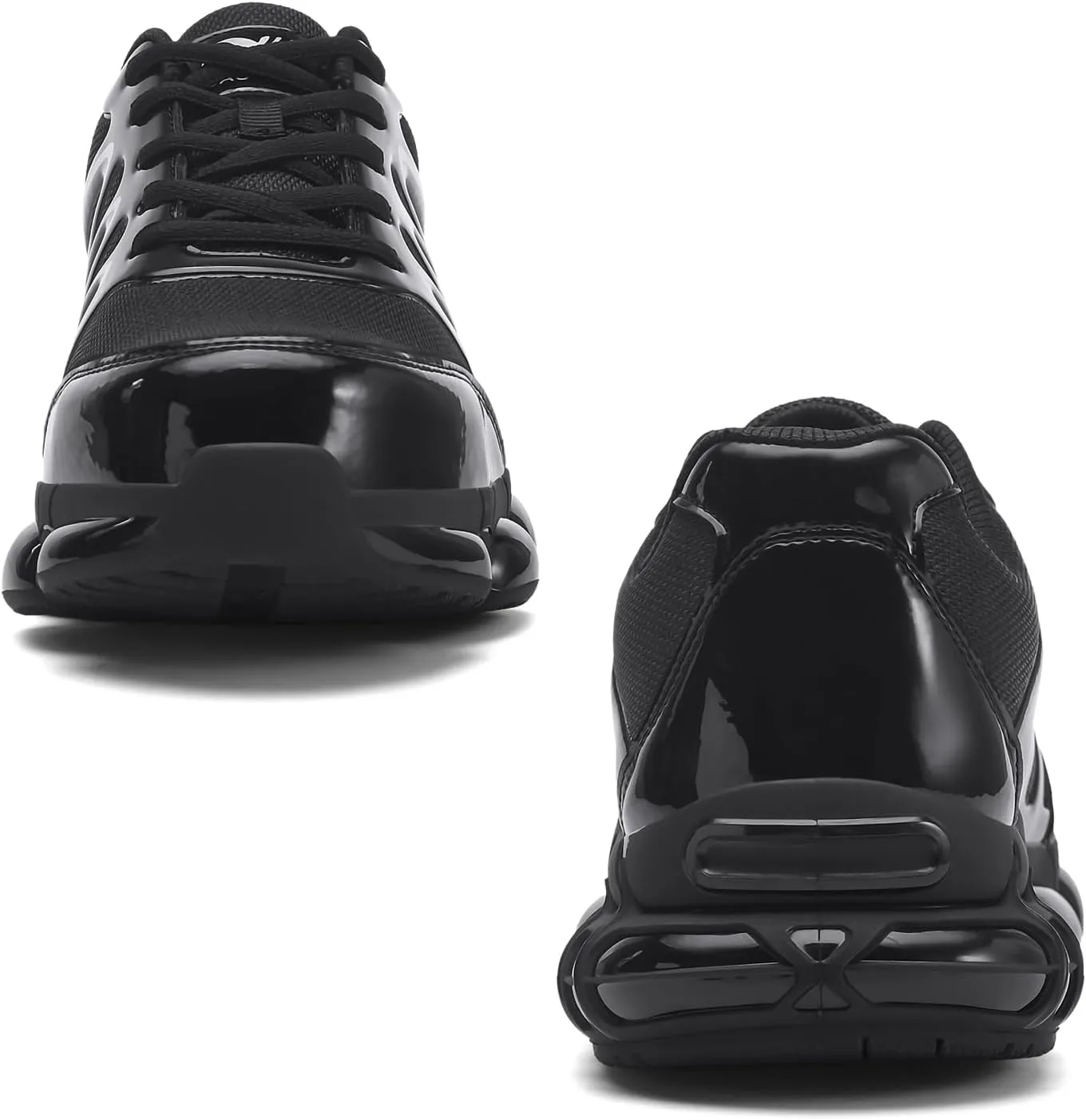 Steel Toe Sneakers for Men Women Safety Shoes Wide Composite Toe Air Cushion Slip Resistant Work Shoe Lightweight Comfortable Indestructible Industry Footwear
