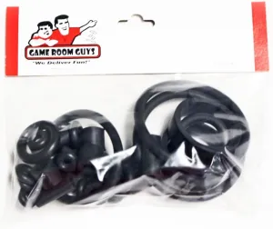 Stern Pinball Black Rubber Ring Kit Compatible with Austin Powers Pinball Machine
