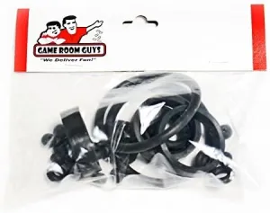 Stern Spiderman Pinball Black Rubber Ring Kit