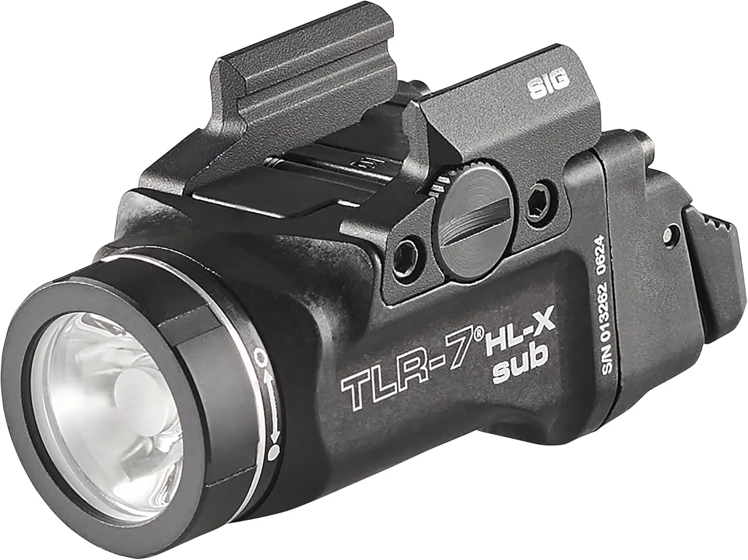 Streamlight 69504 TLR-7 HL-X sub USB 1000-Lumen Rechargeable Rail-Mounted Weapon Light Designed Exclusively for Sig Sauer P365/XL Closed Rail Systems, Includes Mounting Kit with Keys, Black
