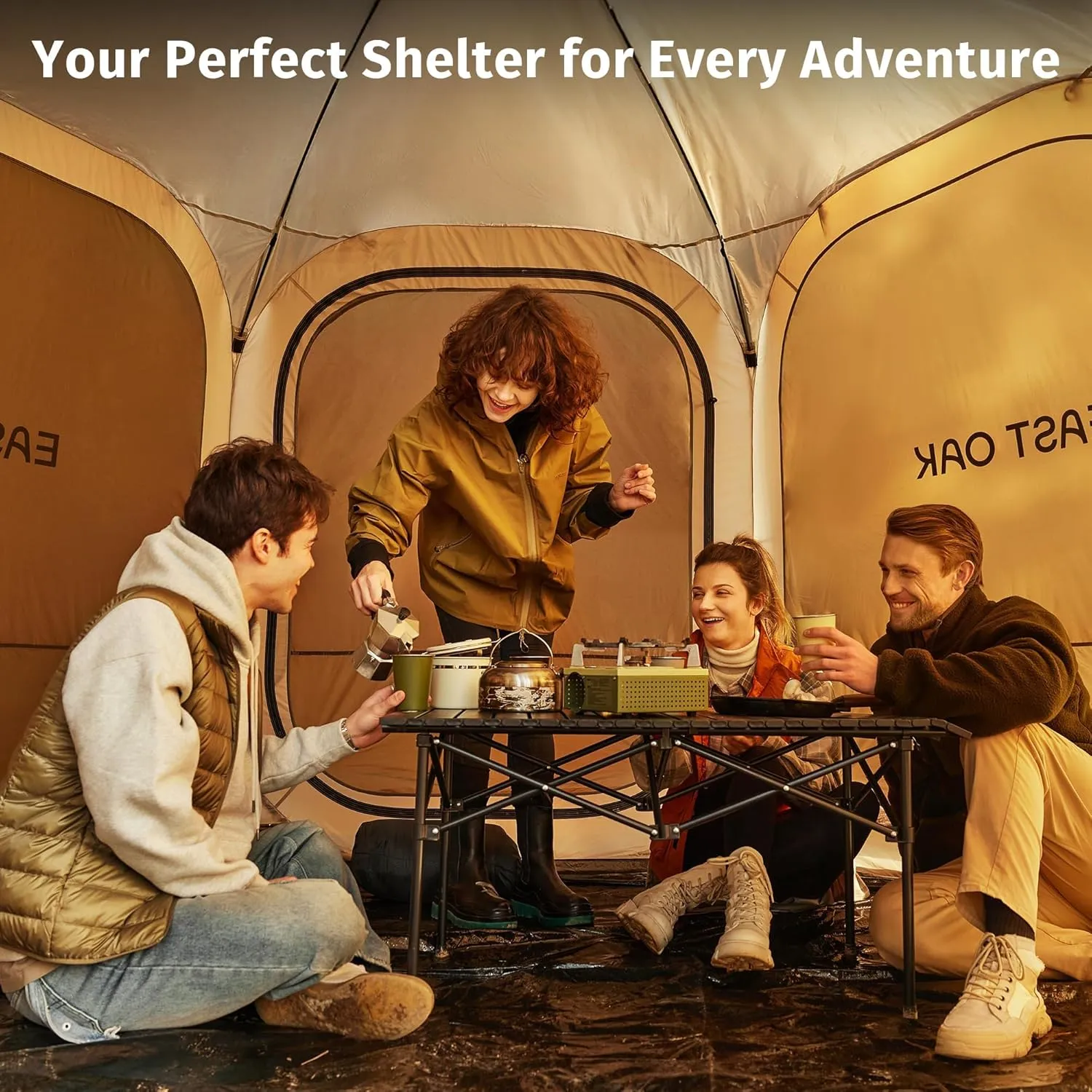 Sunshades Patio, Waterproof Canopy Walls Bag Pop Beach Beige Mesh Gazebo Shelter with Secure payment options Outdoor Carry and with Camping, Up OAK | Screen Customer-focused for EAST House | Portable | | Tent with 4/6