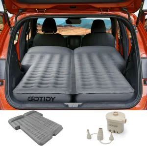 SUV Air Mattress for Car Camping, 300D Oxford Fabric Air Mattress for Subaru, Car Air Pump, Quick Setup - Extra Thick Design SUV Mattress for Subaru Tesla Honda CRV Toyota RAV4 & Large SUVs