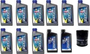 Suzuki Oil Change Kit for DF150 with 9 quarts of Oil and 16510-96J10 filter and 2 Quarts Suzuki Lower Unit Hypoid Gear Oil SAE-90