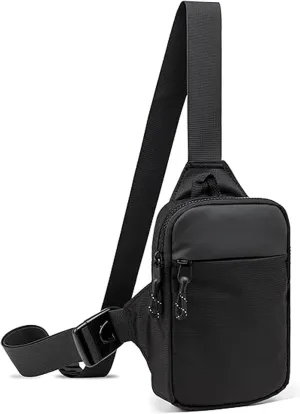 Tactical Bag Shoulder Chest BackPack with Sling，Concealed Carry Shoulder Bag for Range, Travel, Hiking, Outdoor Sports (8.6 x 5.9 inch)