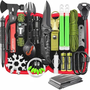 Tactical Emergency Survival Kit Outdoor Sports Tactical Hiking Camping SOS NEW