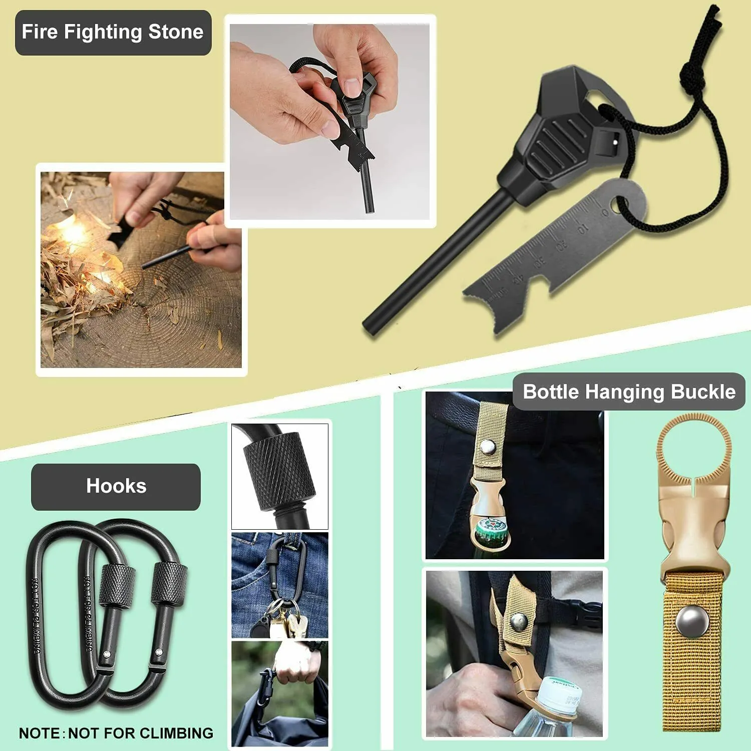 Tactical Emergency Survival Kit Outdoor Sports Tactical Hiking Camping SOS NEW