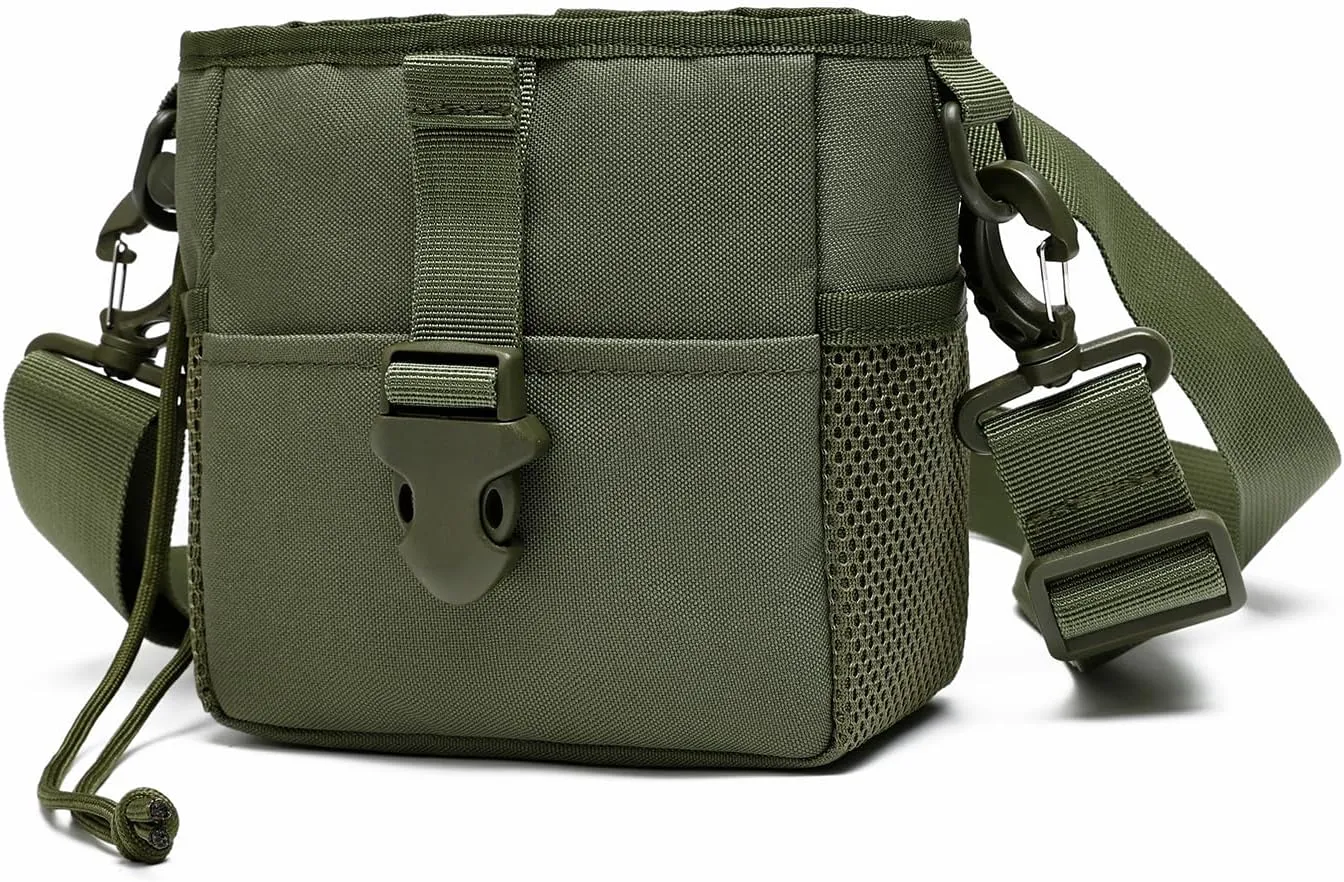 Tactical Molle Dump Pouch Roll-Up Drawstring Magazine Utility Pouch Folding Dump Bag Military Belt Ammo pouch