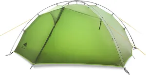 Tai Chi 2 Ultralight Tent, Bivvy Ground Tent for 2 Person Rainproof Windproof 3/4 Camping Tents Season for Outdoor, Camping, Trekking, Kayaking, Climbing, Hiking, Fishing, Hunting