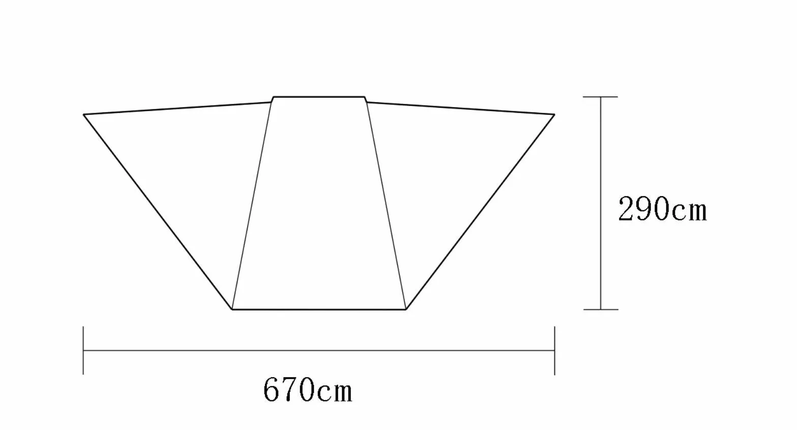 Tarp For T800 &T1000& L1000 TENT - FT01