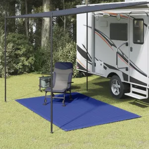 Tent Carpet 200x300 cm Blue HDPE