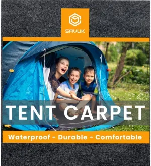 Tent Carpet Mat Camping Floor Rug Waterproof Durable Thick Portable and Foldable Lightweight Pad Insulated Picnic Non-Slip Carpet Outdoor Accessory (58" x 72")