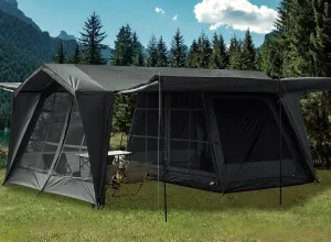 Tents 4/6/8/12 Person, Easy Setup Waterproof Camping Tent with Rainfly, Portable Double Layer Large Family Tent for Camping Backyard Outdoor &Hiking