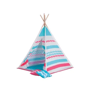 Tepee with matching blanket and 2 cushion set