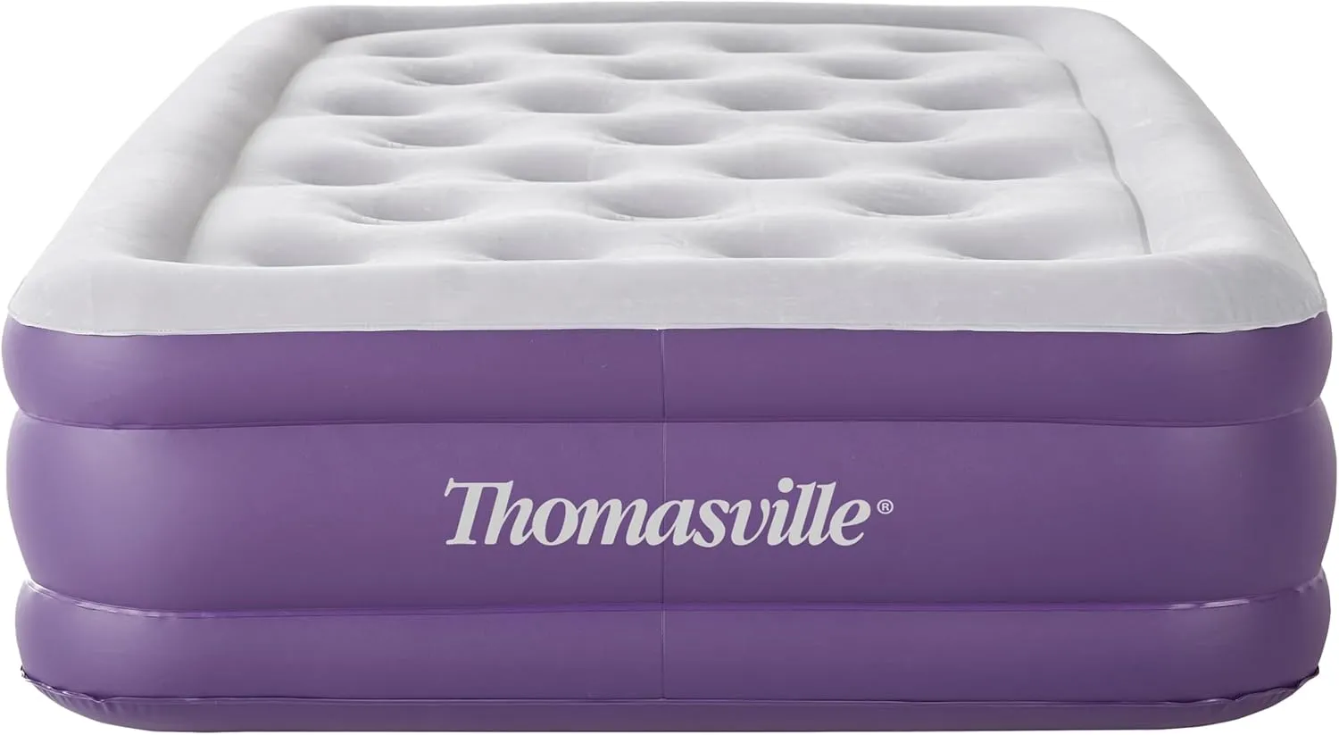 Thomasville Sensation Air Bed Mattress with Express Pump and Coil-in-Coil Comfort, 15" Twin