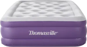 Thomasville Sensation Air Bed Mattress with Express Pump and Coil-in-Coil Comfort, 15" Twin